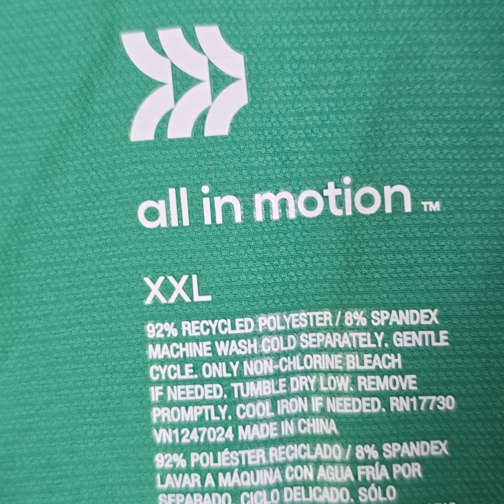 All in Motion Golf Dress Women XXL Green Sleeveless Pleated Activewear Tennis - Picture 5 of 9